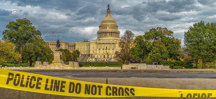 US Capitol, off limits